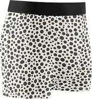 [FRODOTGV] Black Polka Dot Mens Boxer Briefs Shorts Breathable Underwear for Men Compression Boxer Para Hombre