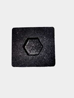 2 oz Hex Graphite Gold Ingot Mold for Gold & Silver