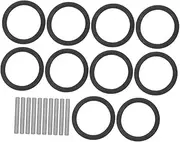 Replacement Plunger Valve Seals 10pcs Set for Sink Drain Connector Sturdy and User-friendly