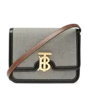 small tri-tone TB bag One size Tan/Black