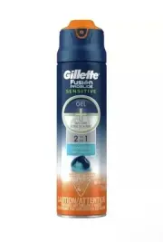 6-Pack Gillette Fusion Ocean Breeze Shave Gel ProGlide Sensitive Shaving Gel 6oz
