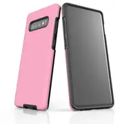 For Samsung Galaxy S10+ Plus Case, Armour Tough Protective Cover, Pink