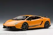 LAMBORGHINI GALLARDO LP570-4 SUPERLEGGERA ORANGE 1:18 AUTOART 74656 NEW IN BOX