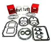NEW PISTONS, GASKET SET, CRANK SEALS & VALVE SEALS FITS ONAN P224 NH NHC T260