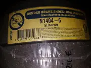 BRAKE SHOES N1404-6 1ST O/S fits NISSAN HOMER PF20 NISSAN PATROL MQ 160 SERIES
