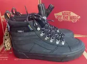 Vans Men's 7/Women's 8.5 Sk8-Hi DR MTE-2 Black Iguchi Blackout VN0009QMBLA