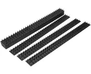 Bird Spike, 10Pcs Courtyard Fence Wall Anti Climbing Spike Car Bird Repellent Spike for Garden Security for Deterring Cat, Bird, Outdoor Pest, Pigeons, Squ
