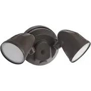 Bronze Twin Head LED Floodlight Fixture PW032B SIM Supply, Inc. PW032B
