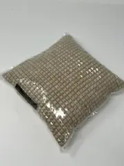 CATHERINE MALANDRINO HOME Decorative Pillow 9x9 NIP Authentic New