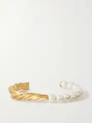 [Completedworks] Completedworks - The State We're In Gold-plated Pearl Cuff - One size One size Gold
