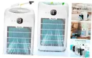 2-Pack Air Purifiers for Home Large Room Up to 908 Sq Ft Each One, HEPA White