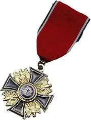 [FOTN] Reproduction Harmonious Edition of Prussian Chronicle Order Eagle Medal Collectible Gift for Collector, metal, no gemstone