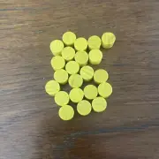 Pegasus Speile Framework Replacement Parts New 22 Yellow Tokens