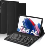 Backlit Detachable Keyboard Case for Galaxy Tab A8 10.5" SM-X200 X205 X207 2022