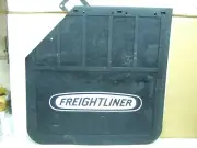 Freightliner 24 x 24 Angled Mud Flap, Rubber w/ Logo--One piece-OEM Freightliner