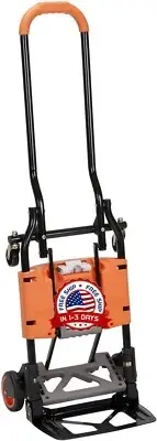 Carretilla De Mano Para Paquetes Y Articulos Pesados Capacidad De 300lbs Folding