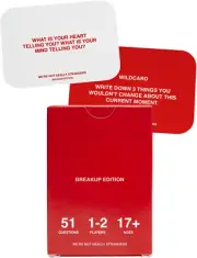 : Breakup Edition, Multicolour - Conversation Card Game - Self-Reflection - , Yo