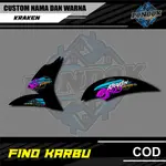 山葉 COOL STRIPING YAMAHA FINO 化油器 KRAKEN RACING BOY DIESEL TU