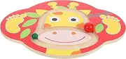 Balance Training Plate Wooden Kids Plate Toy Toddlers Seesaw Educational Toy