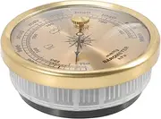 Dial Barometer Home Aneroid Barometer Tool Wall Barometer Dial Type Barometer Aneroid Barometer Need Calibrate Wall-Mounted Aneroid Barometer Metal Barometer Home Temperature Gauge