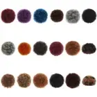 Hair Extension Afro Puff Drawstring Ponytail Ombre Synthetic Messy Bun African