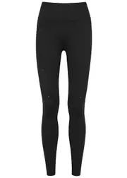 ON Performance Cropped Stretch-jersey Leggings - Black - M M