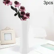 3-piece Plastic Hydroponic Vase Set for Creative Home Decor