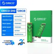 ORICO 128GB M.2 NVMe SSD PCIe3.0 M Key 2280 NVMe Internal Solid State Drive SSD