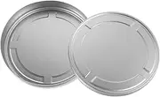 Portable Round Storage Case Tinplate Disc Organizer for Compact Space Saving Design for Travel and Organized Storage