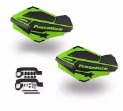 PowerMadd Sentinel Handguard Hand Guards Kit Green Black TRX 300EX 300X TRX400EX