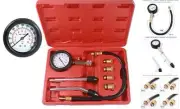 HW0130 8pcs Petrol Engine Cylinder Compression Tester Kit Automotive Tool