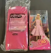 AMC The Barbie Movie Corvette Car Popcorn Bucket & Exclusive Barbie Doll