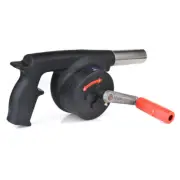 Grill Fire Starter Flame Stove BBQ Picnic Cooking Tool Hand Crank Fan Air Blower