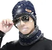 [Generic] Winter Hat Scarf, Neck Skiing Cover Warmer for Winter T-Shirt, Carafta Scarves for Scarf for Men Cold Driving Cycling Skiing