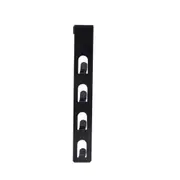 3Pcs Iron Stainless Steel Door Hooks Kitchen Hanging Clothes Hanger Wardrobe Back Type Strong Practical Hanger Door Hanger
