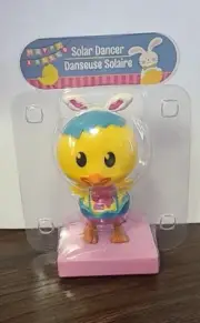 New Baby Chick Bunny Easter solar dancer Dancing Hatched egg bobble head toy!