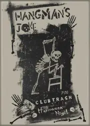 THE CROW MOVIE HANGMAN'S JOKE CLUB TRASH ATA-BOY MAGNET NEW