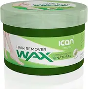 ican London Extremley Smooth Natural Hair Remover Warm Wax 1kg (1000g) (1kg, Tea Tree)