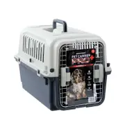Paws & Claws 60.5cm Dual Swing Door Pet Carrier Pro+ Small- White