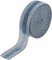 uxcell Iron-on Instant Hem Tape, 11 Yard No Sew Hemming Tape for Pants Washable Hem Adhesive Fabric Strips 1 Inch Fit for Clothes Curtain Pant Mouth - (1 Pack, Blue)