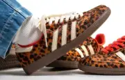 Adidas Samba OG Leopard Cheetah Print Womens US10W - BRAND NEW - Free delivery