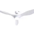 NNEDSZ 52'' Ceiling Fan With Light Remote DC Motor 3 Blades 1300mm