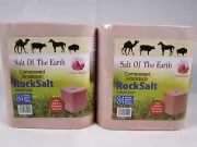 2X 5.5 LB Compressed Himalayan Salt Animal Lick BLOCKS 100% SALT OF THE EARTH