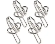 Heavy Duty Metal Curtain Hooks (50 Pack) Curtains, Drapes, Pencil Pleats