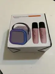 Wireless Mini Bluetooth Karaoke Machine with Microphone