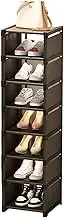 Foldable Shoe Organizer, Space Saving Shoe Cabinet, Multi-layer Storage Box, Black Shoe Organizer, Entryway Shoe Storage, Household Shoe Organizer, Compact Shoe Bins, Portable Shoe Storage Solution