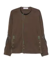 K-Dart Jersey Jacket 48 earthy brown