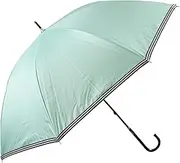 [ベーシックスタンダード] Long Umbrella, Sun & Rain, Women's, Lightweight, Ribs, 21.7 inches (55 cm), Inner Coating, 99.9% UV Protection, First Class Light Blocking, UPF50+, Heat Blocking, Stylish, Border Saxophone
