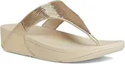 [FitFlop] Women's Lulu Sequin Toe-Post Sandals Wedge