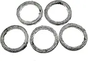 HDVCRNBAVW 5pcs Exhaust Pipe Gasket ID 30MM OD 38MM Compatible With 200cc 250cc ATV Quad Pit Dirt Motor Trail Bike Motorcycle exhaust gasket